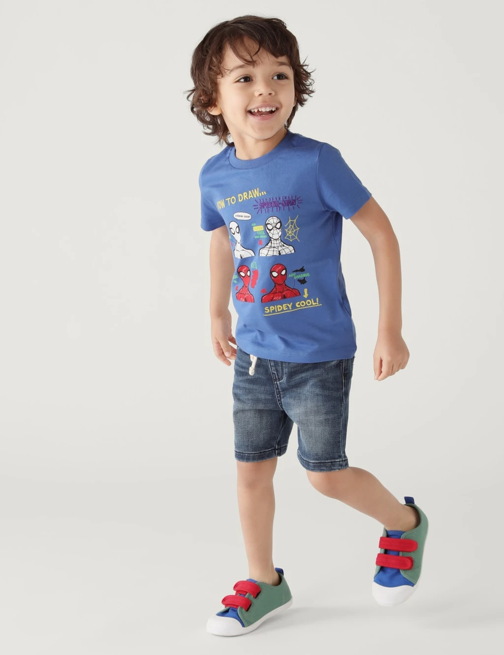 Pure Cotton Spider-Man™ T-Shirt (2 - 8 Yrs) 1 Pure Cotton Spider-Man™ T-Shirt (2 - 8 Yrs)
