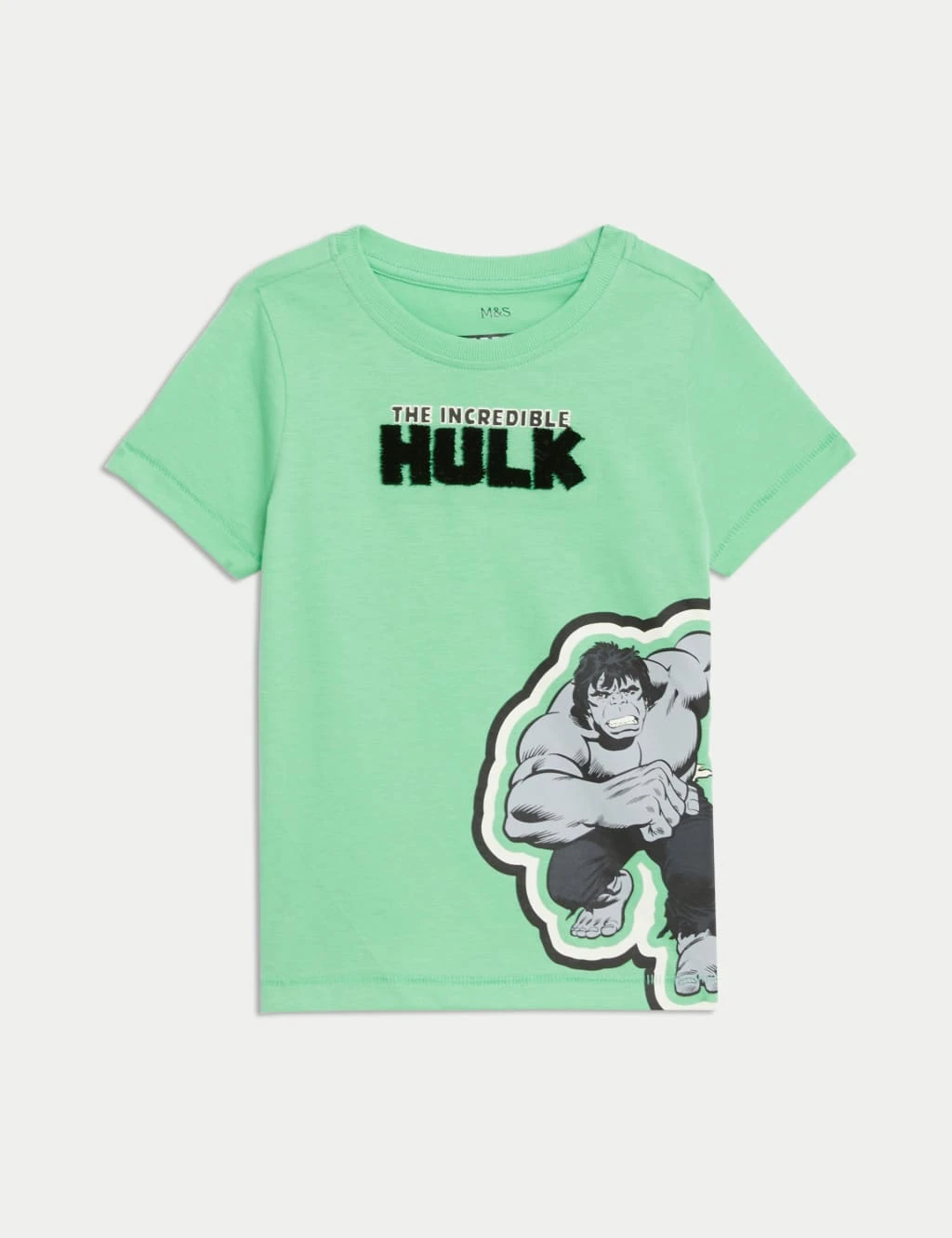 Pure Cotton Hulk™ T-Shirt (2-8 Yrs) 1 Pure Cotton Hulk™ T-Shirt (2-8 Yrs)