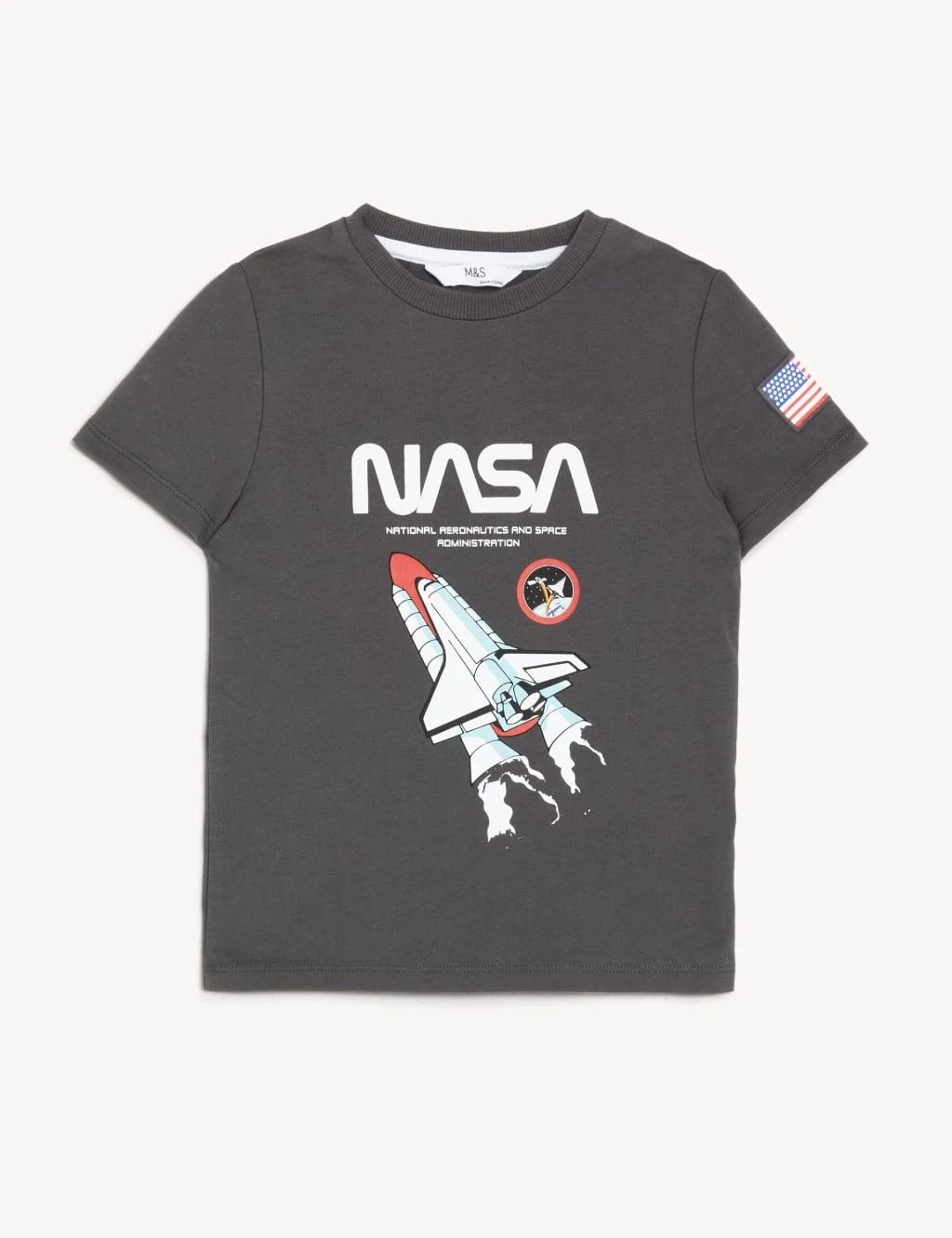 Pure Cotton NASA™ T-Shirt (2-8 Yrs) 2 Pure Cotton NASA™ T-Shirt (2-8 Yrs) - Image 2