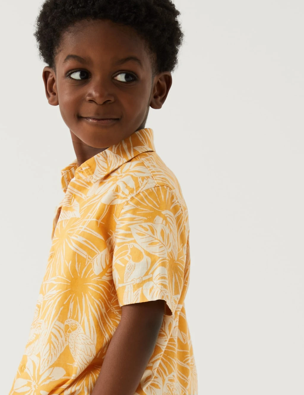 Pure Cotton Parrot Shirt (2 - 8 Yrs) 3 Pure Cotton Parrot Shirt (2 - 8 Yrs) - Image 3