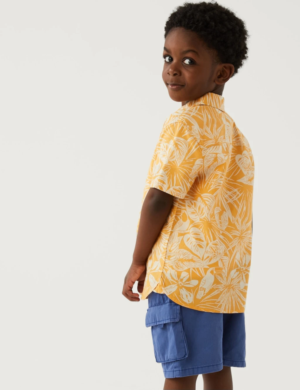 Pure Cotton Parrot Shirt (2 - 8 Yrs) 4 Pure Cotton Parrot Shirt (2 - 8 Yrs) - Image 4