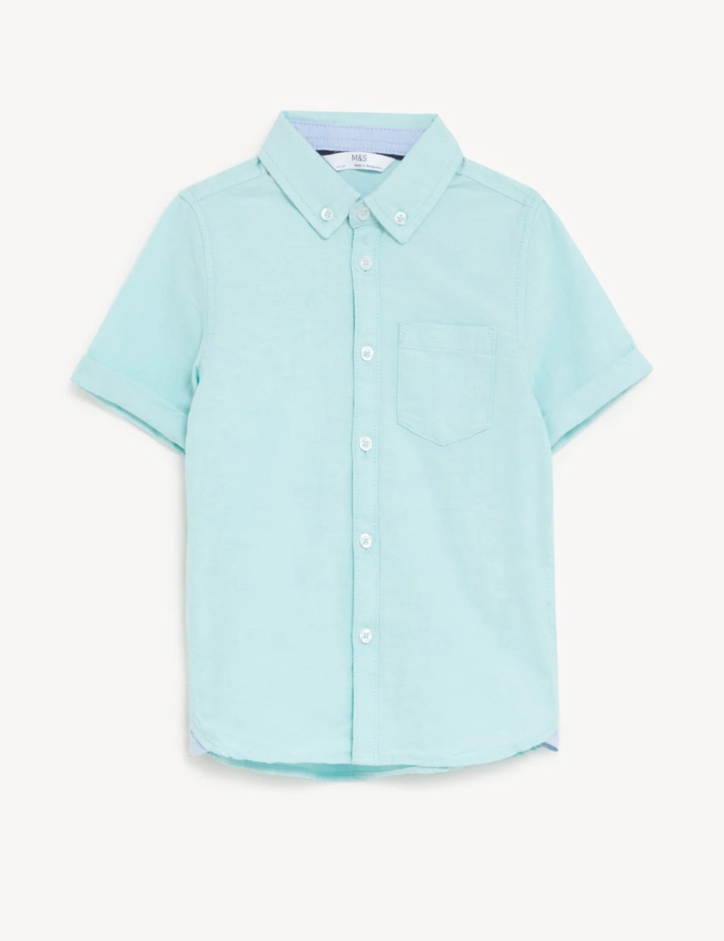Pure Cotton Oxford Shirt (2-8 Yrs) 2 Pure Cotton Oxford Shirt (2-8 Yrs) - Image 2