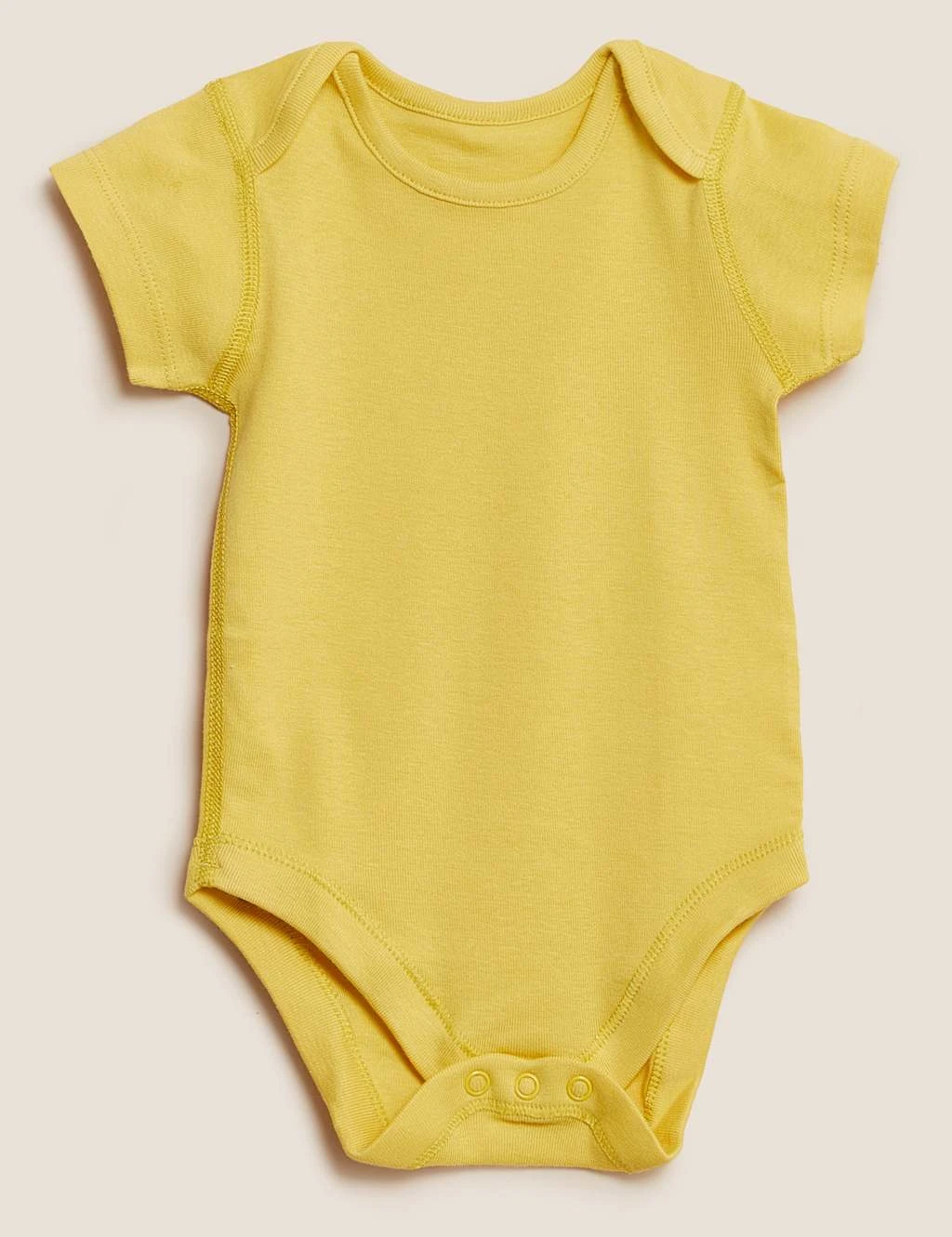 5pk Pure Cotton Ribbed Bodysuits (6½lbs - 3 Yrs) 3 5pk Pure Cotton Ribbed Bodysuits (6½lbs - 3 Yrs) - Image 3