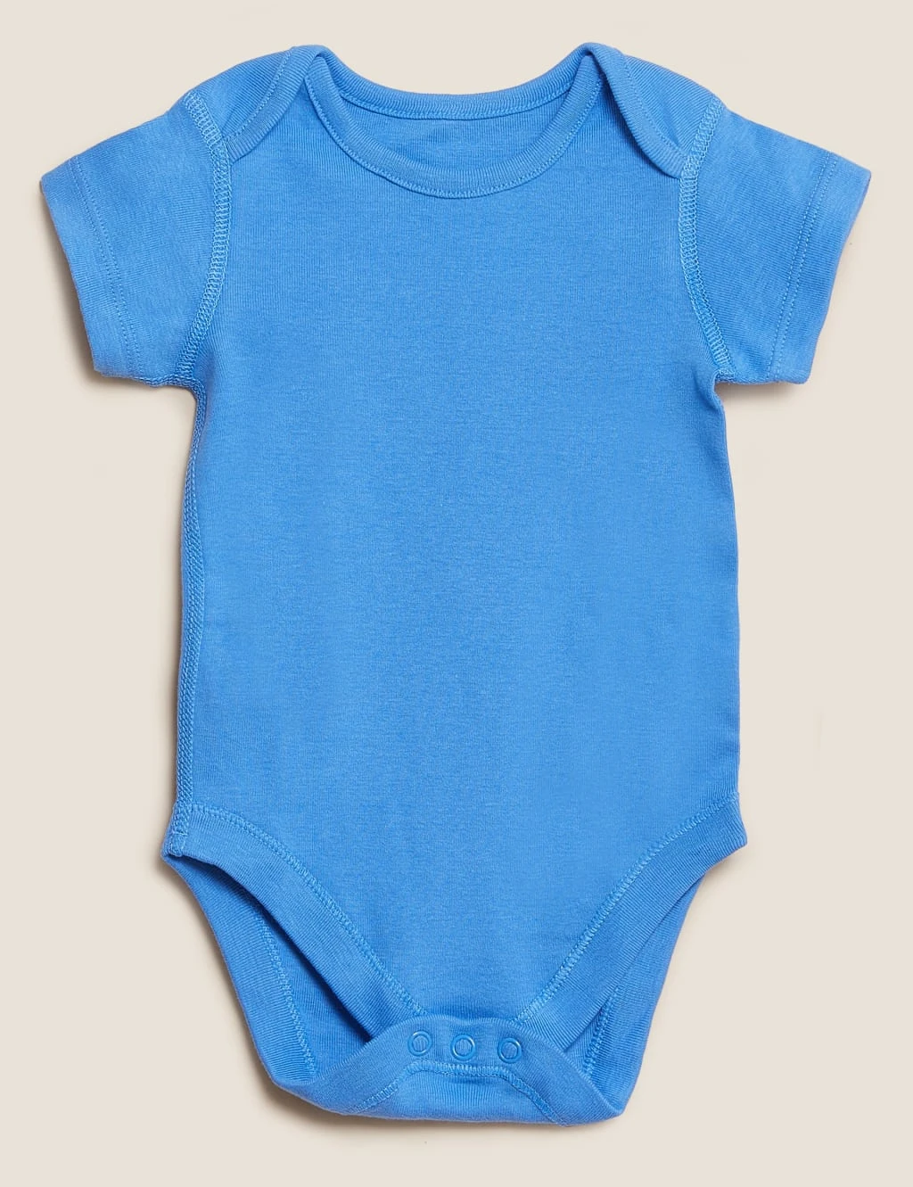 5pk Pure Cotton Ribbed Bodysuits (6½lbs - 3 Yrs) 5 5pk Pure Cotton Ribbed Bodysuits (6½lbs - 3 Yrs) - Image 5