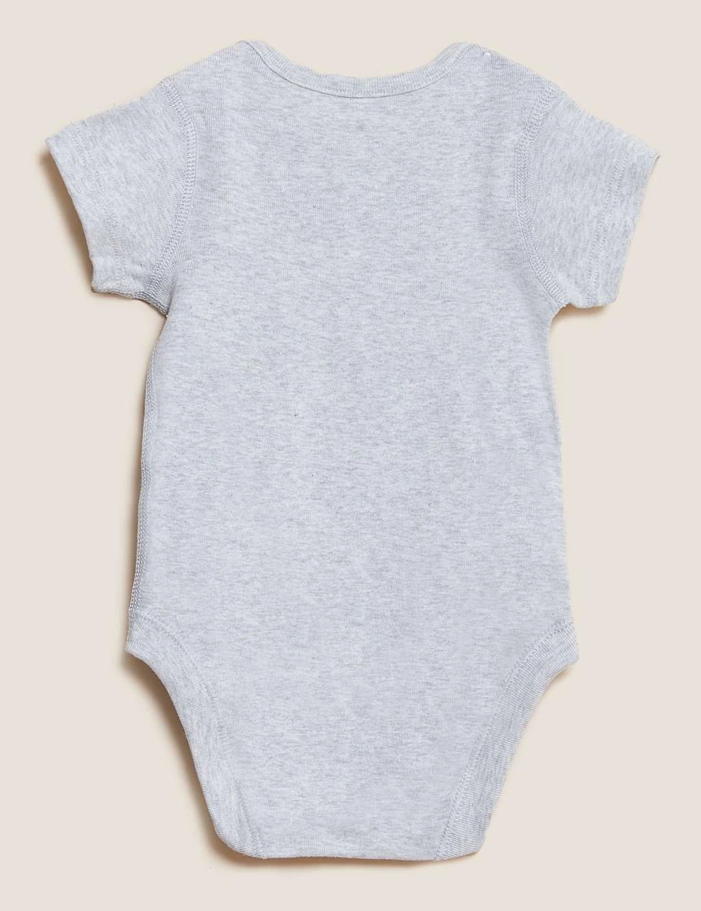 5pk Pure Cotton Ribbed Bodysuits (6½lbs - 3 Yrs) 7 5pk Pure Cotton Ribbed Bodysuits (6½lbs - 3 Yrs) - Image 7