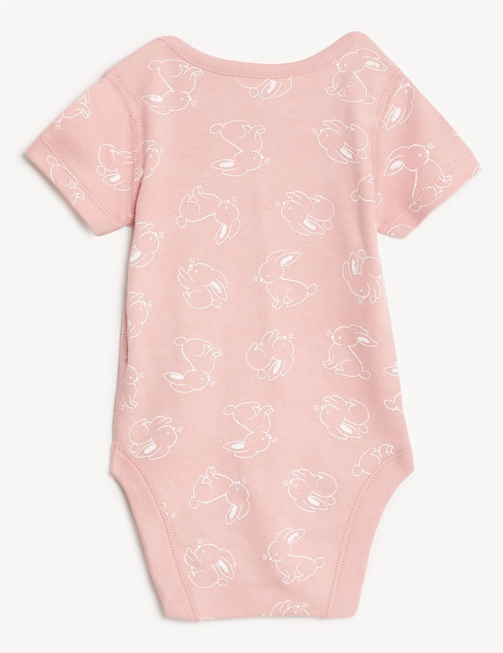 14pk Cotton Rich Printed Pink Gift Set (0-3 Mths) 7 14pk Cotton Rich Printed Pink Gift Set (0-3 Mths) - Image 7