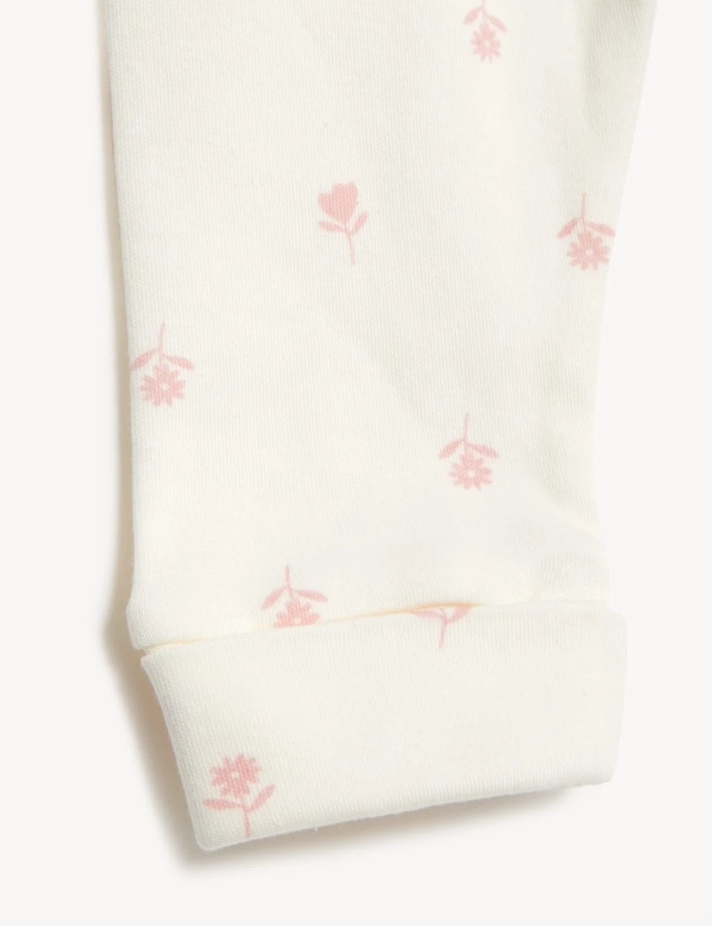 3pk Pure Cotton Striped & Floral Leggings (5lbs - 3 Yrs) 4 3pk Pure Cotton Striped & Floral Leggings (5lbs - 3 Yrs) - Image 4