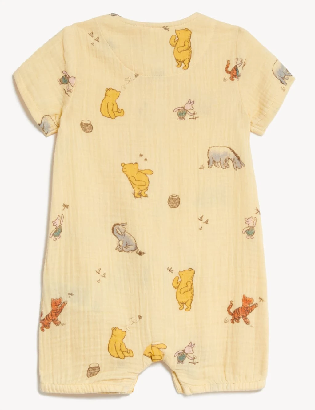 Pure Cotton Winnie The Pooh™ Romper (7lbs-1 Yrs) 3 Pure Cotton Winnie The Pooh™ Romper (7lbs-1 Yrs) - Image 3