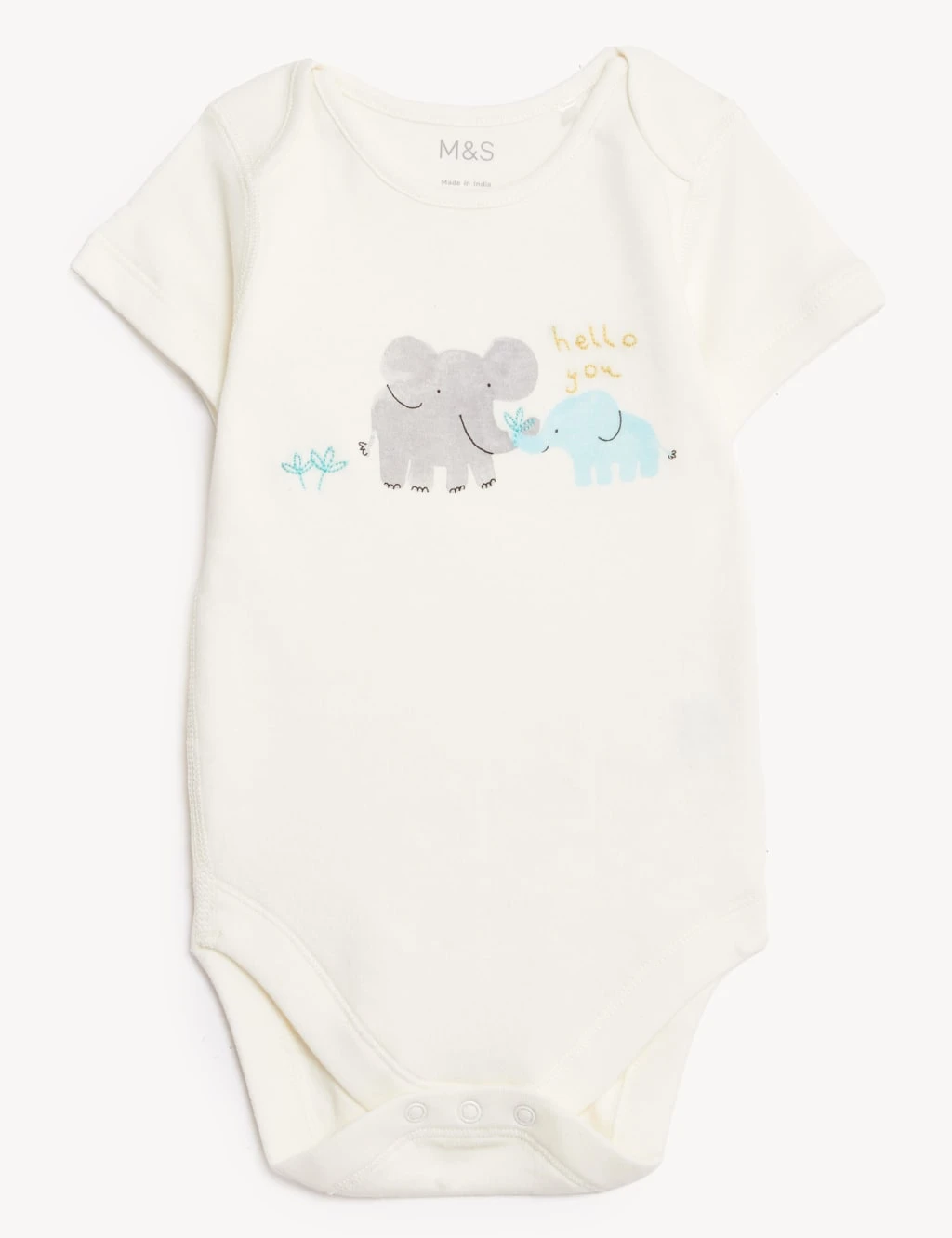 3pc Pure Cotton Animal Print Outfit (0-12 Mths) 2 3pc Pure Cotton Animal Print Outfit (0-12 Mths) - Image 2