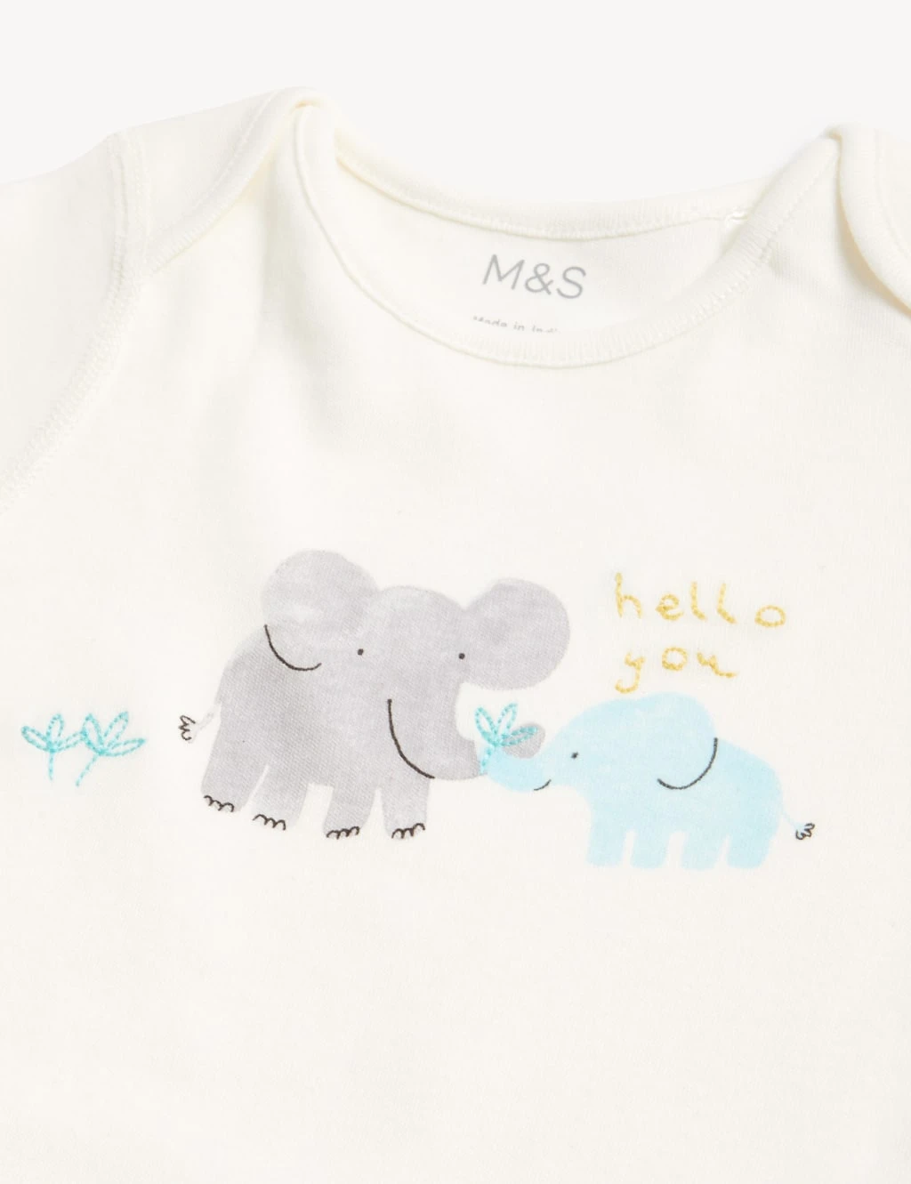 3pc Pure Cotton Animal Print Outfit (0-12 Mths) 6 3pc Pure Cotton Animal Print Outfit (0-12 Mths) - Image 6