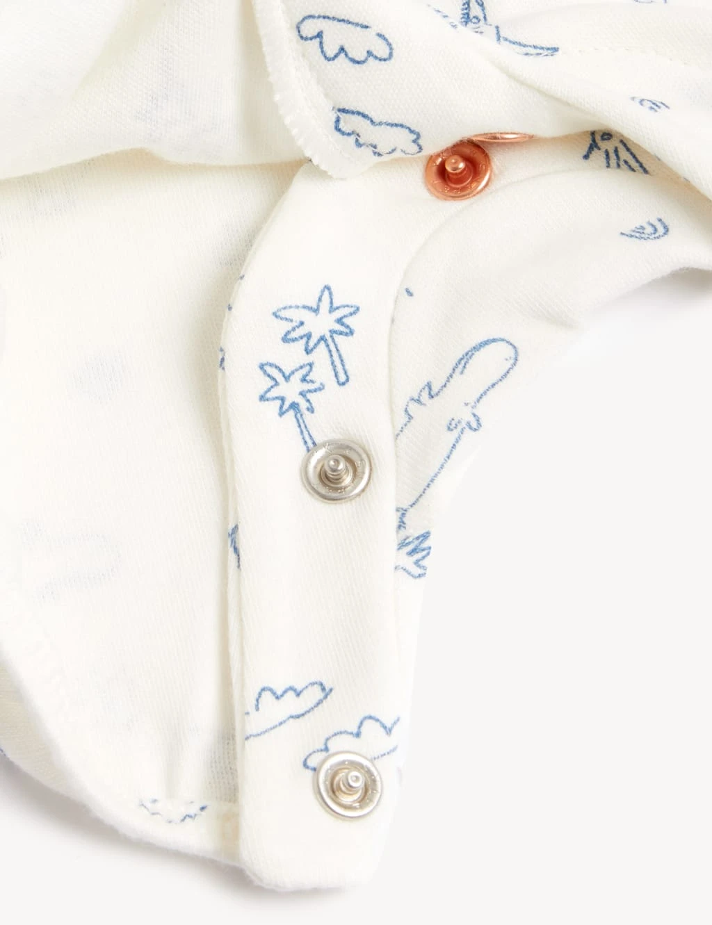 3pc Pure Cotton Animal Print Outfit (0-12 Mths) 7 3pc Pure Cotton Animal Print Outfit (0-12 Mths) - Image 7