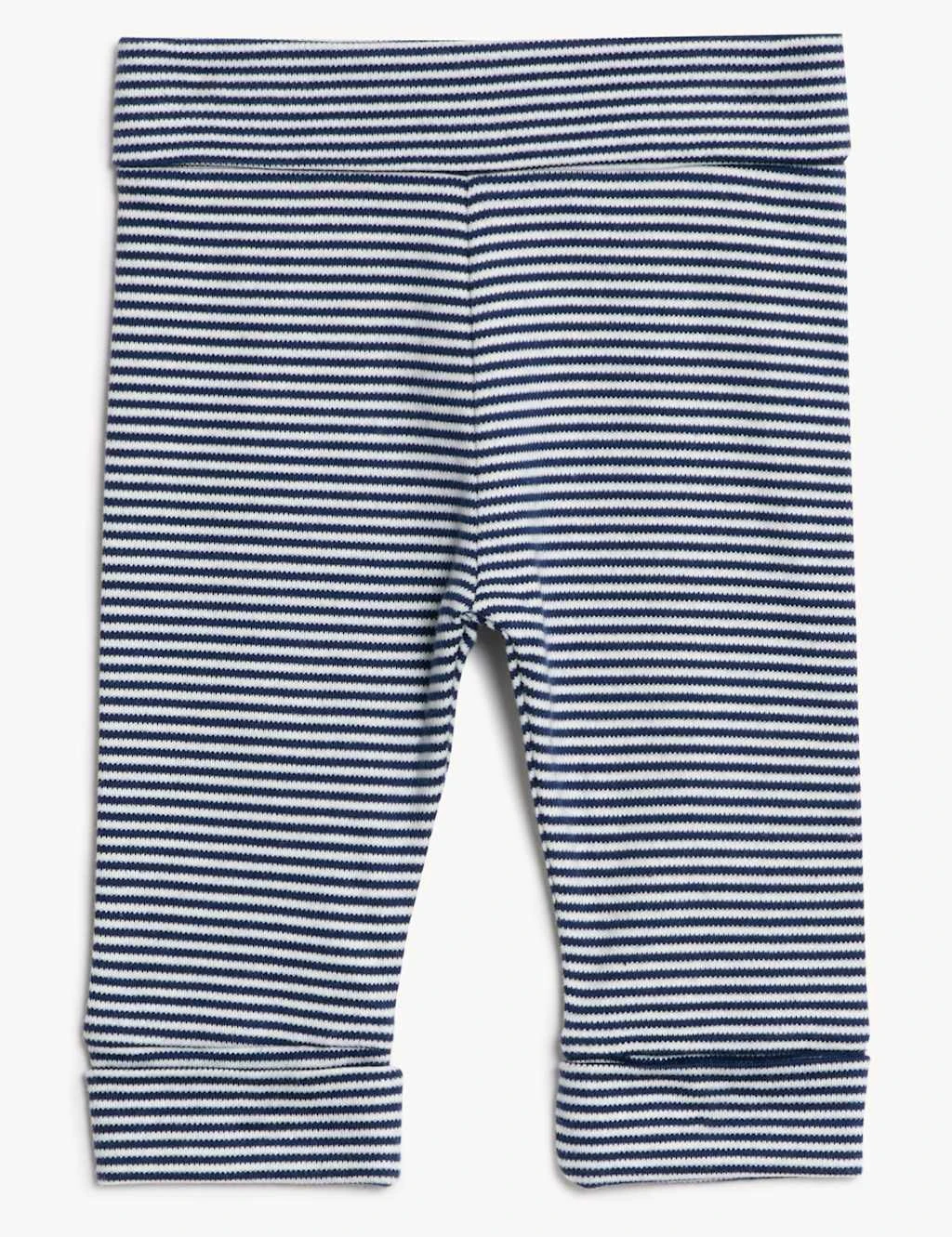 3pk Pure Cotton Leggings (6½lbs - 3 Yrs) 2 3pk Pure Cotton Leggings (6½lbs - 3 Yrs) - Image 2