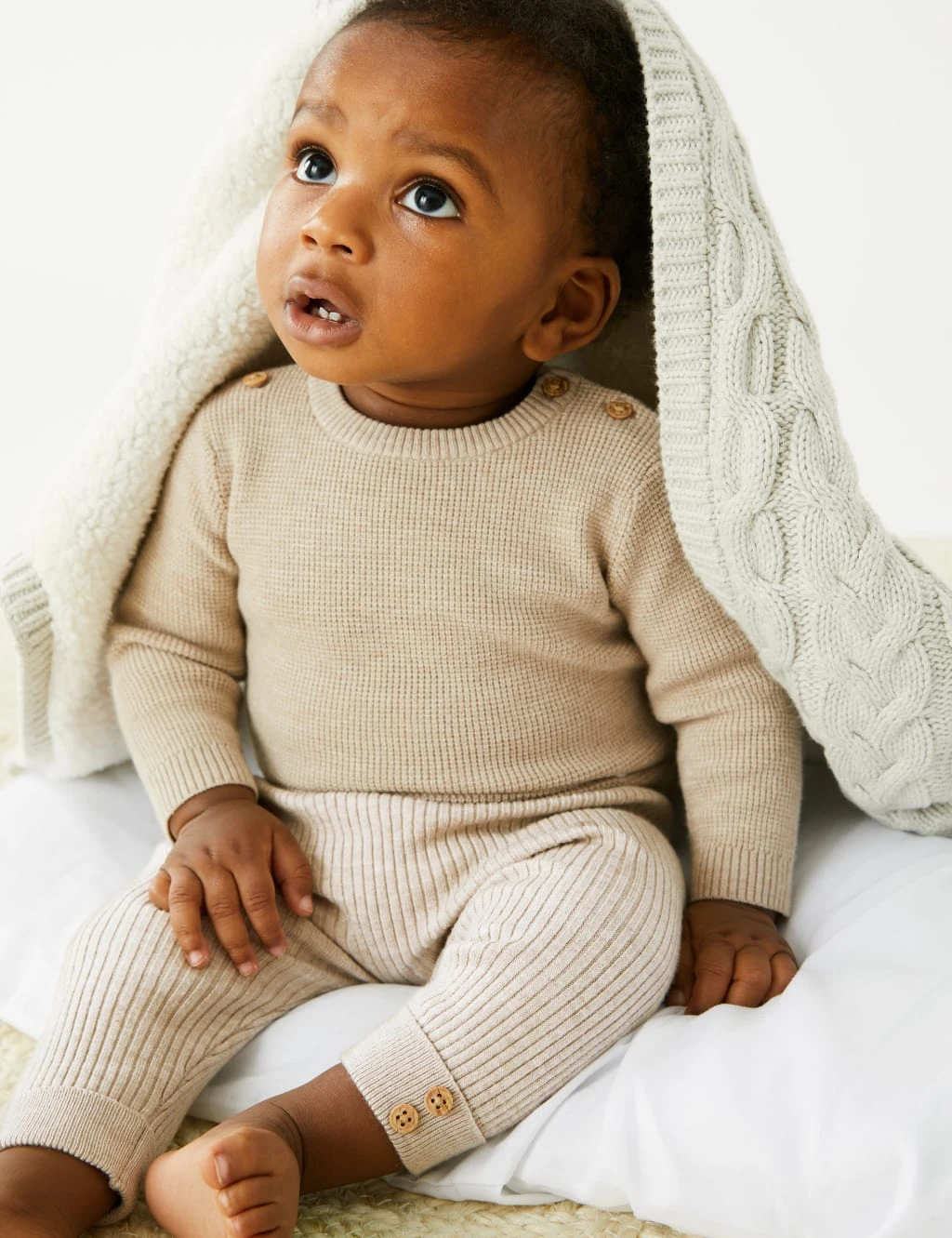 Knitted Leggings (7lbs - 12 Mths) 1 Knitted Leggings (7lbs - 12 Mths)