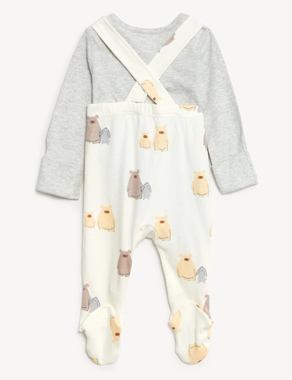 2pc Pure Cotton Bear Outfit (7lbs - 12 Mths) 2 2pc Pure Cotton Bear Outfit (7lbs - 12 Mths) - Image 2