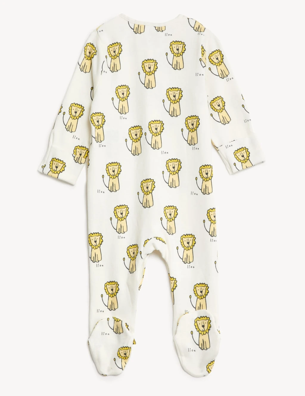 3pk Pure Cotton Animal Print Sleepsuits (0-3 Yrs) 5 3pk Pure Cotton Animal Print Sleepsuits (0-3 Yrs) - Image 5