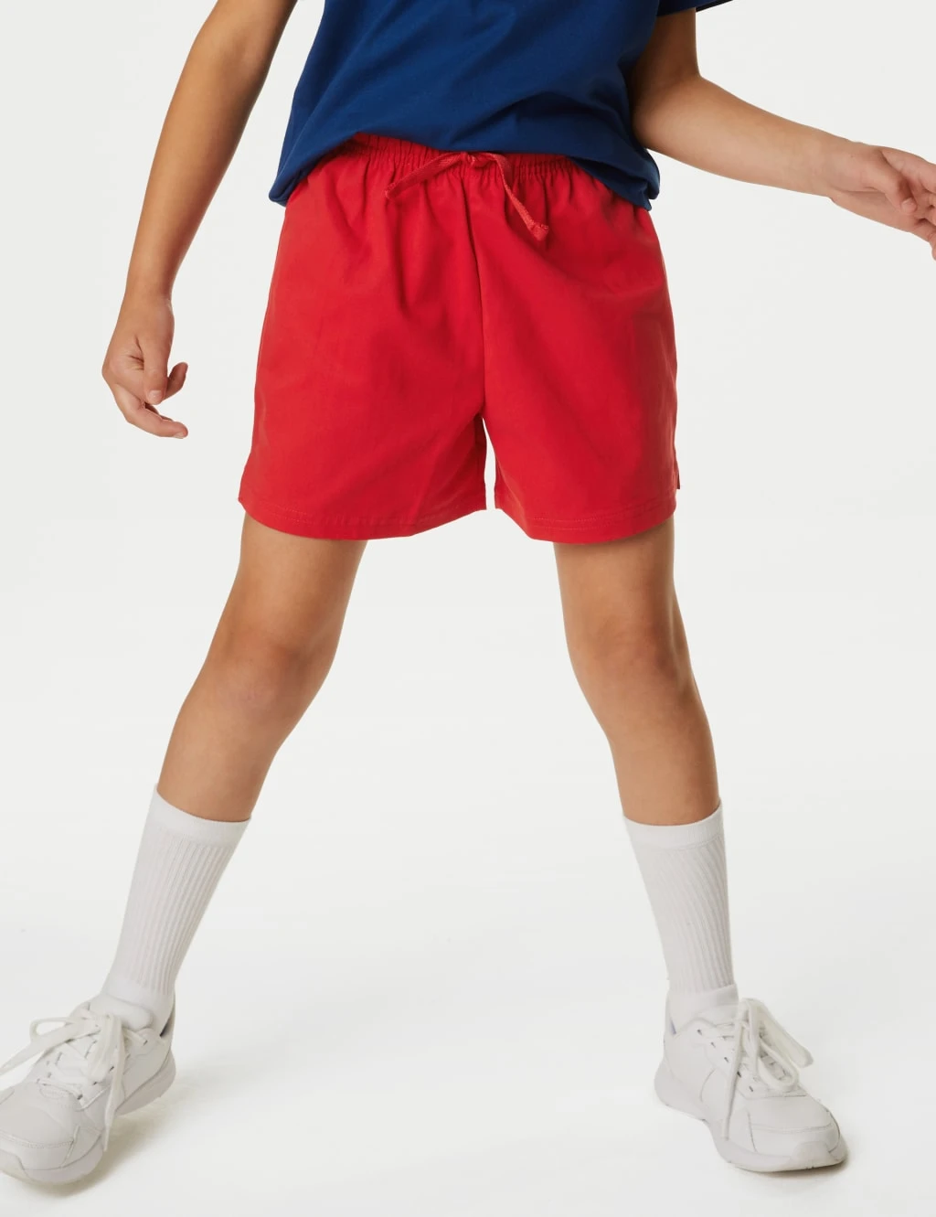 Unisex Pure Cotton Sports Shorts (2-16 Yrs) 4 Unisex Pure Cotton Sports Shorts (2-16 Yrs) - Image 4