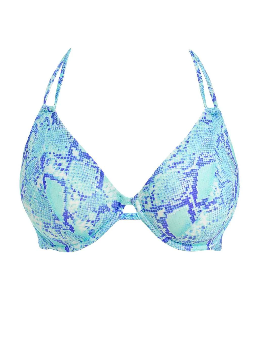 FREYA Komodo Bay Wired Halterneck Bikini Top D-G 2 FREYA Komodo Bay Wired Halterneck Bikini Top D-G - Image 2