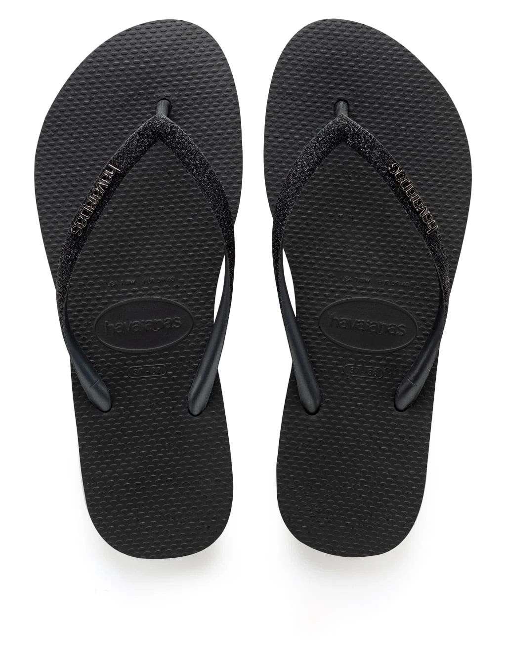 Havaianas Glitter Flip Flops 2 Havaianas Glitter Flip Flops - Image 2