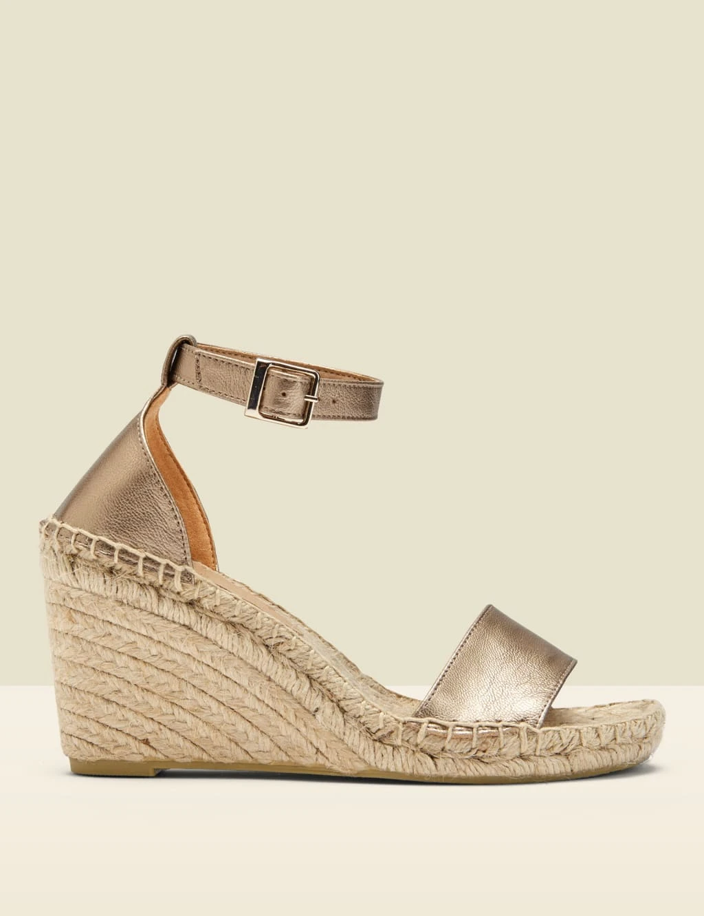 Leather Wedge Espadrilles 3 Leather Wedge Espadrilles - Image 3