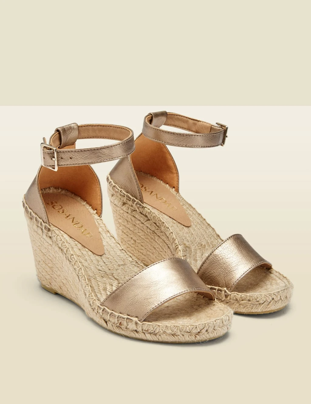 Leather Wedge Espadrilles 1 Leather Wedge Espadrilles