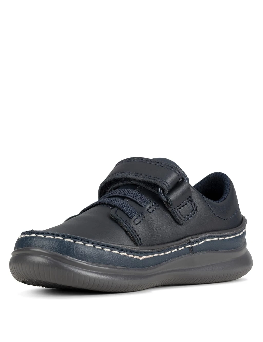 Clarks Kids' Leather Riptape Shoes 4 Clarks Kids' Leather Riptape Shoes - Image 4
