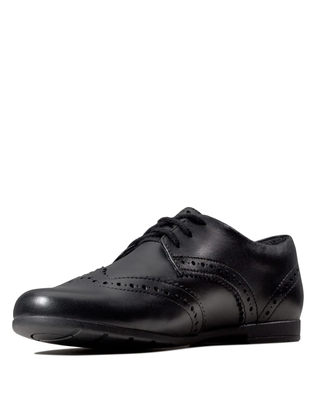 Clarks Kids' Leather Lace School Shoes (Youth Size 3-9) 4 Clarks Kids' Leather Lace School Shoes (Youth Size 3-9) - Image 4