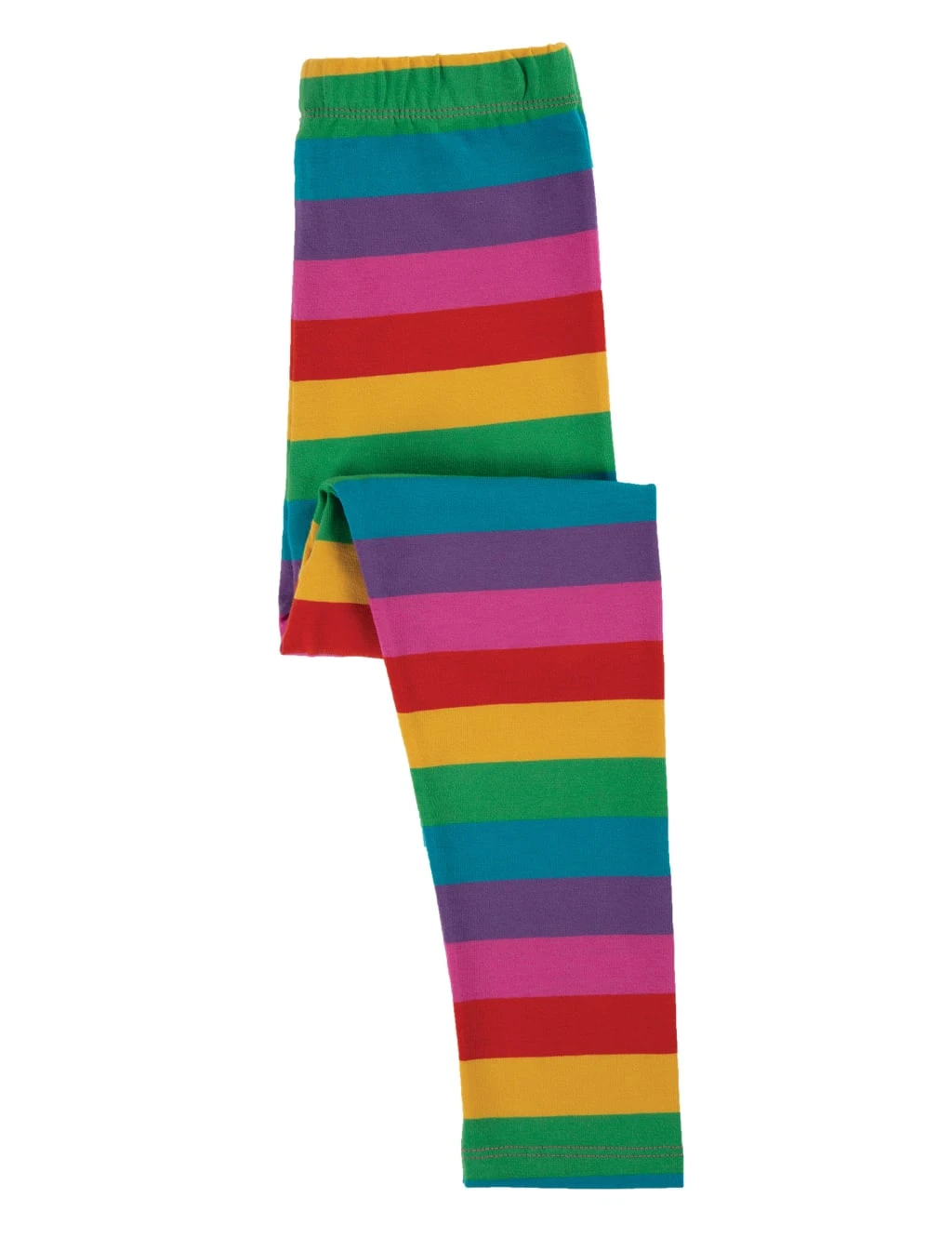 Frugi Organic Cotton Striped Leggings (0-7 Yrs) 2 Frugi Organic Cotton Striped Leggings (0-7 Yrs) - Image 2
