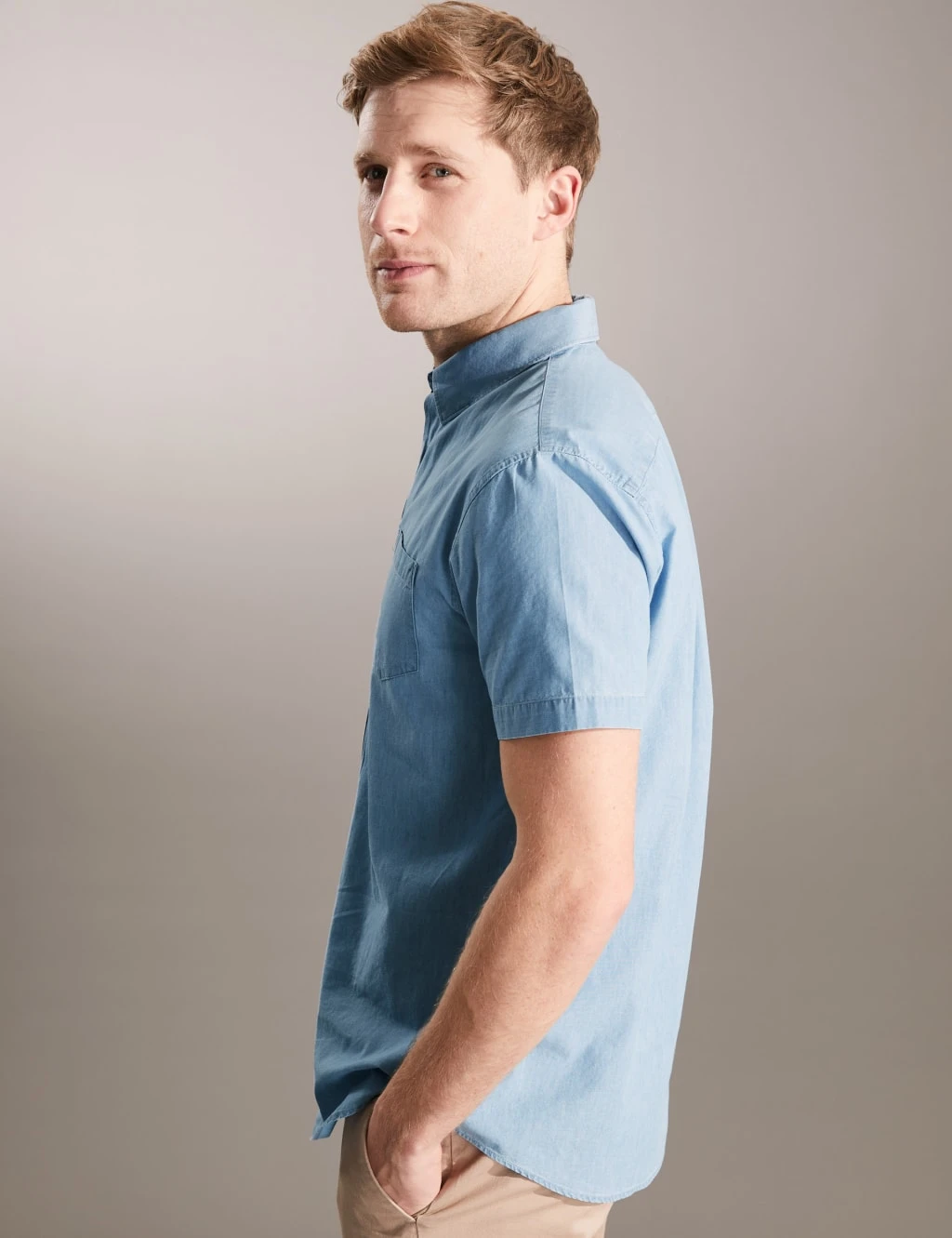 Jaeger Pure Cotton Shirt 4 Jaeger Pure Cotton Shirt - Image 4