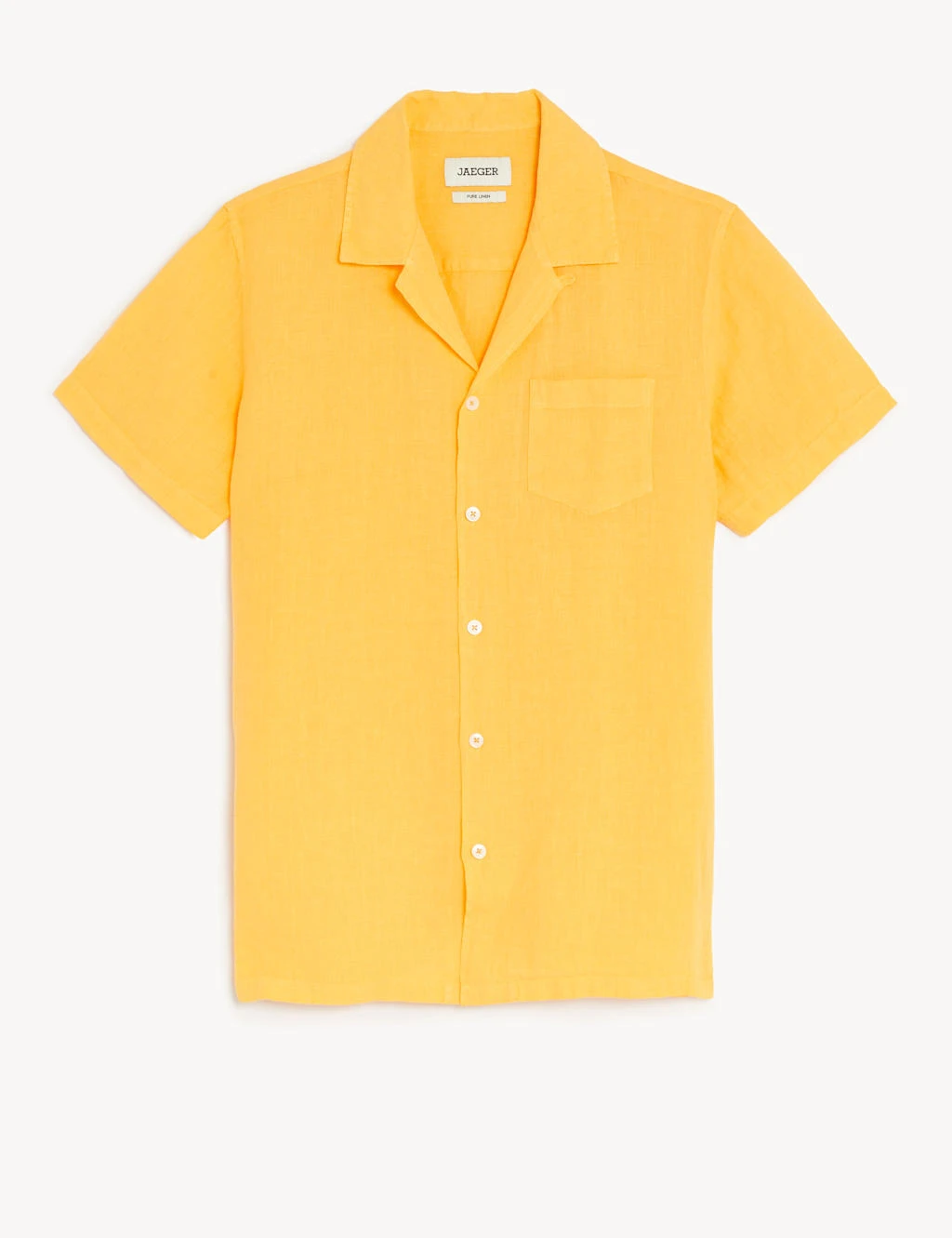 Jaeger Pure Linen Revere Shirt 2 Jaeger Pure Linen Revere Shirt - Image 2