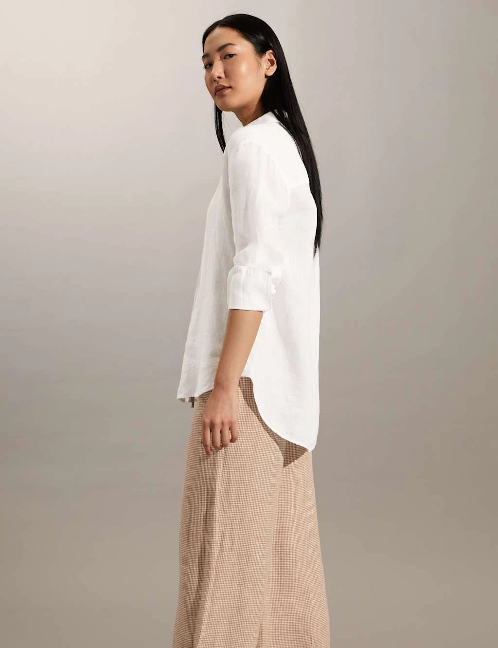 Jaeger Pure Linen Shirt 4 Jaeger Pure Linen Shirt - Image 4