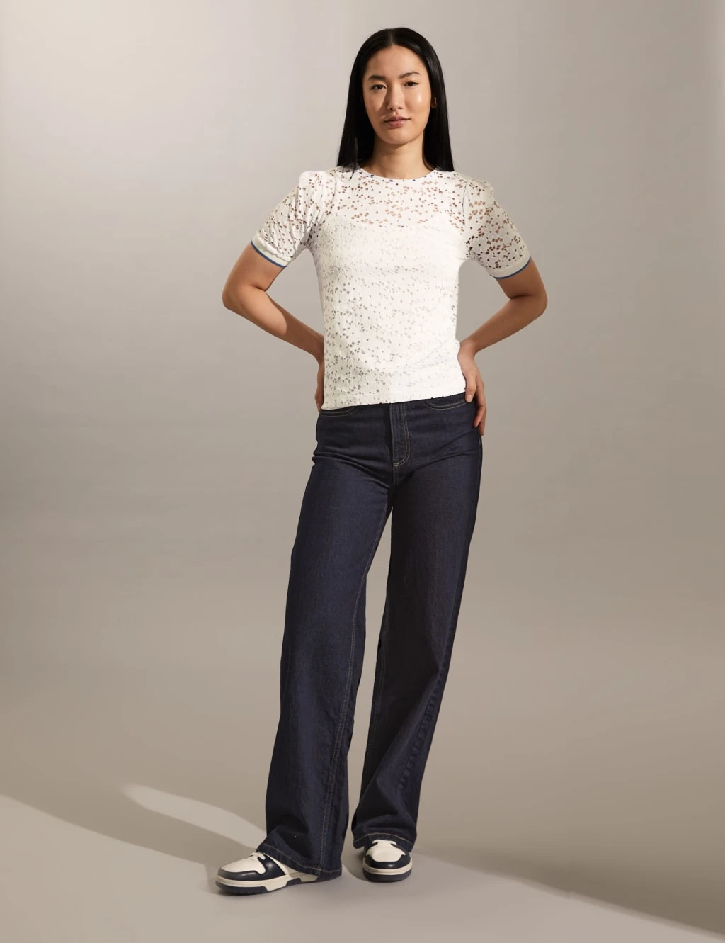 Jaeger Lace T-Shirt 6 Jaeger Lace T-Shirt - Image 6