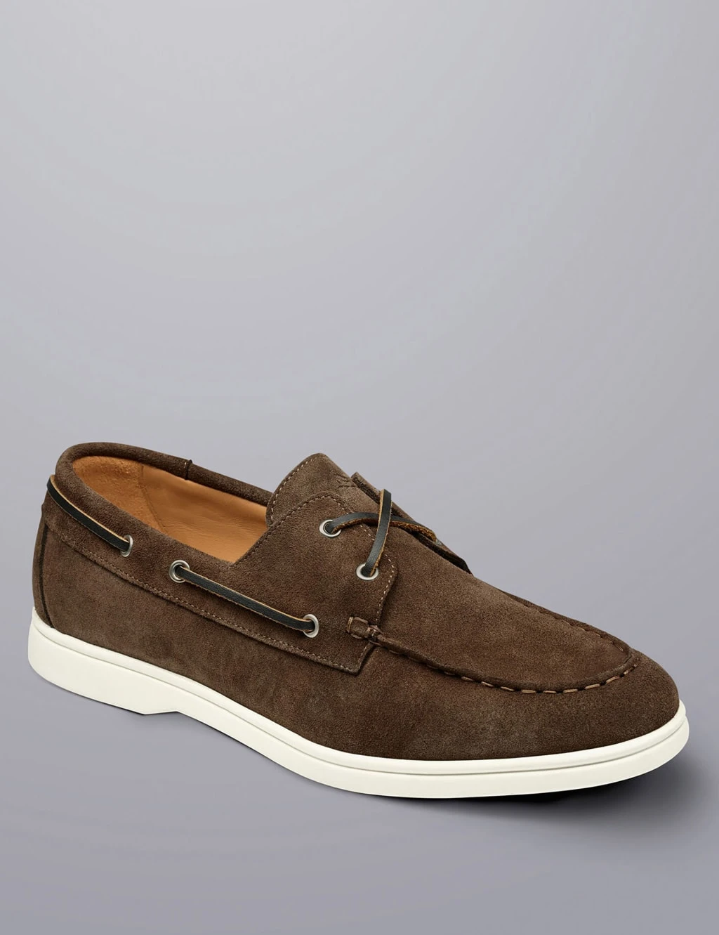 Suede Slip On Boat Shoes 3 Suede Slip On Boat Shoes - Image 3
