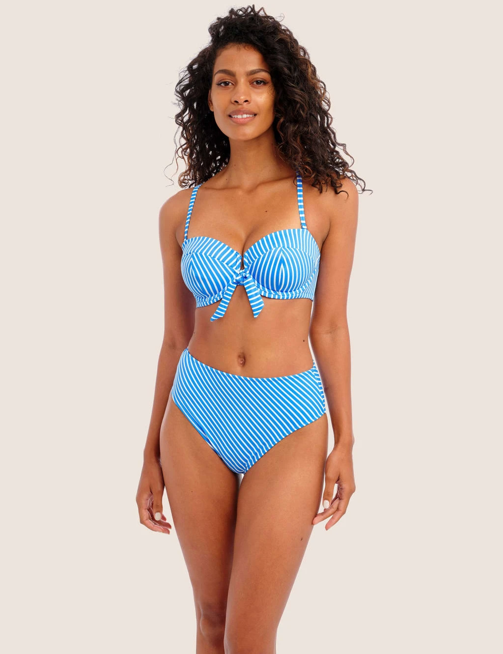 FREYA Beach Hut Underwired Bandeau Bikini Top 3 FREYA Beach Hut Underwired Bandeau Bikini Top - Image 3