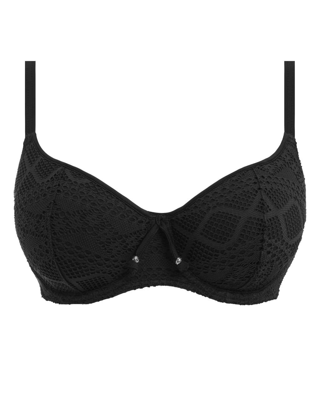 FREYA Sundance Wired Padded Crochet Bikini Top 2 FREYA Sundance Wired Padded Crochet Bikini Top - Image 2