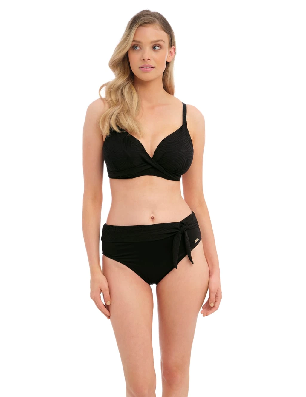 FANTASIE Ottawa Textured High Waisted Bikini Bottoms 3 FANTASIE Ottawa Textured High Waisted Bikini Bottoms - Image 3