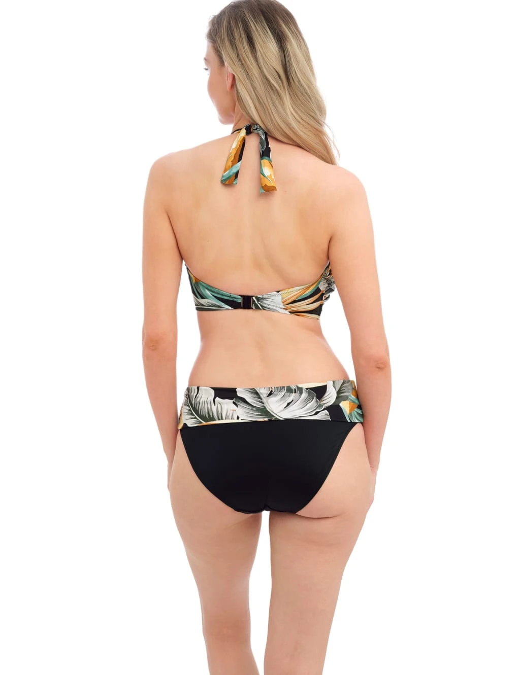 FANTASIE Bamboo Grove Botanical Padded Wired Bandeau Bikini Top 3 FANTASIE Bamboo Grove Botanical Padded Wired Bandeau Bikini Top - Image 3