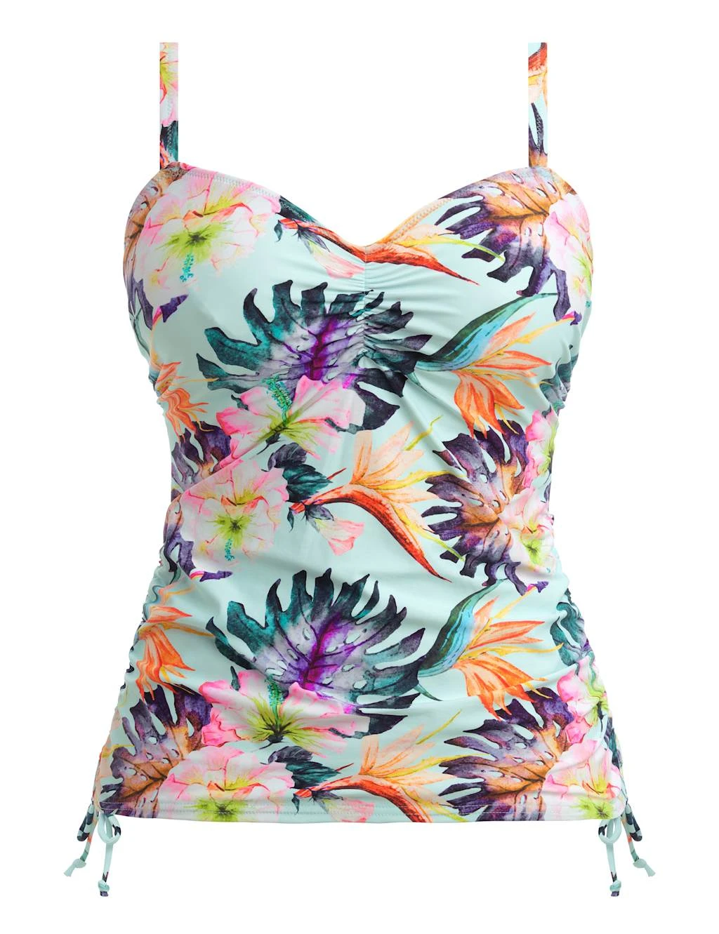 FANTASIE Paradiso Printed Wired Tankini Top 2 FANTASIE Paradiso Printed Wired Tankini Top - Image 2