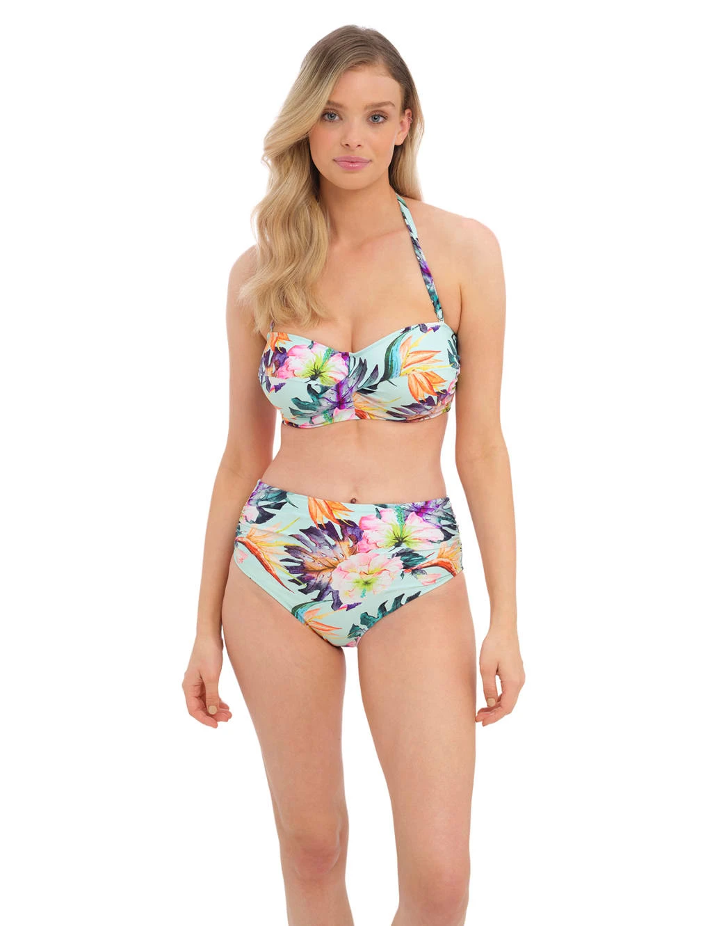 FANTASIE Paradiso Floral High Waisted Bikini Bottoms 3 FANTASIE Paradiso Floral High Waisted Bikini Bottoms - Image 3
