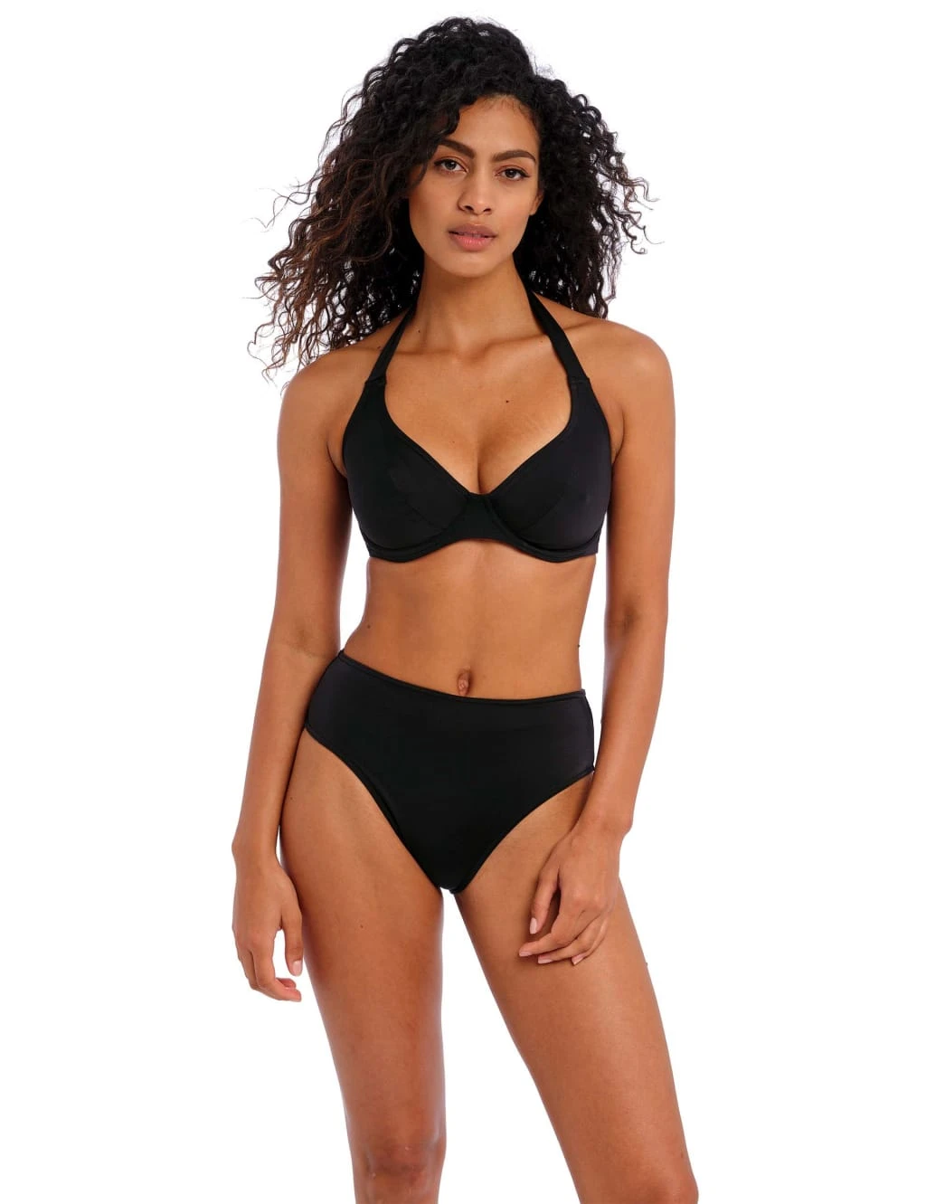 FREYA Jewel Cove Plunge Halterneck Bikini Top 3 FREYA Jewel Cove Plunge Halterneck Bikini Top - Image 3