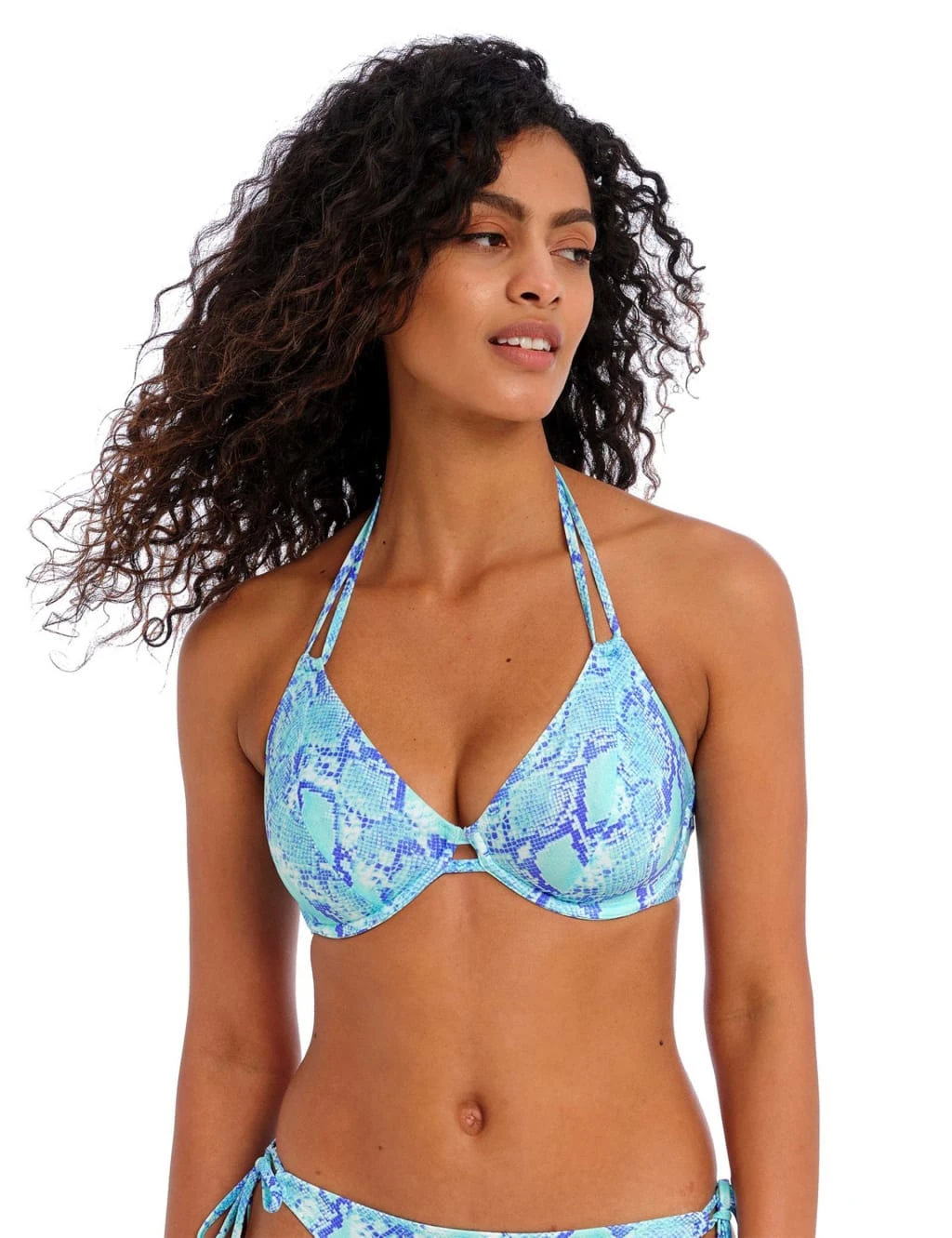 FREYA Komodo Bay Wired Halterneck Bikini Top D-G 1 FREYA Komodo Bay Wired Halterneck Bikini Top D-G