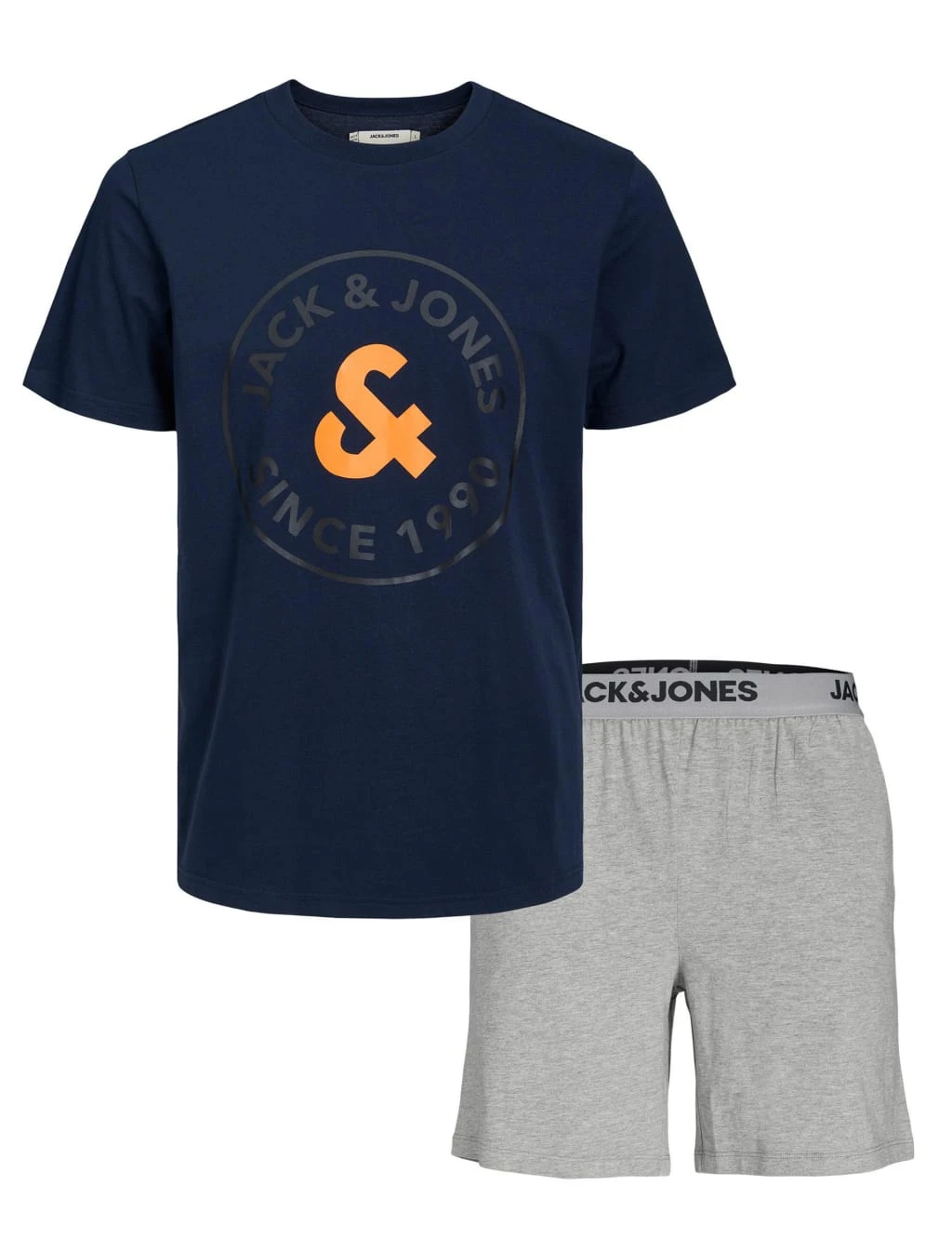 Jack & Jones Cotton Rich Printed Pyjama Set 1 Jack & Jones Cotton Rich Printed Pyjama Set