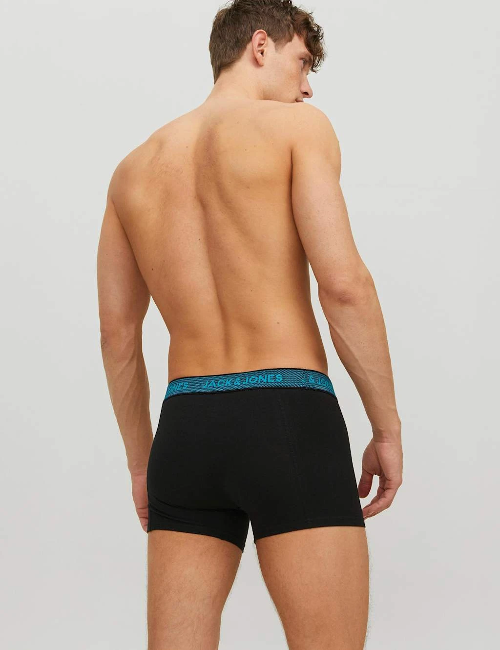 Jack & Jones 3pk Cotton Rich Trunks 5 Jack & Jones 3pk Cotton Rich Trunks - Image 5