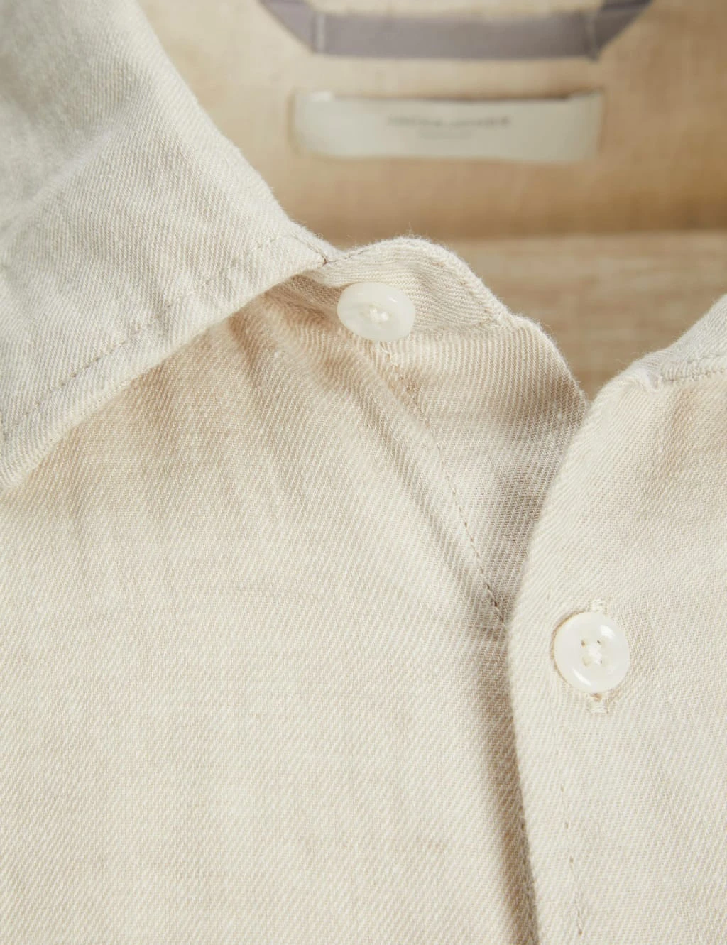 Jack & Jones Slim Fit Cotton Blend Oxford Shirt 2 Jack & Jones Slim Fit Cotton Blend Oxford Shirt - Image 2