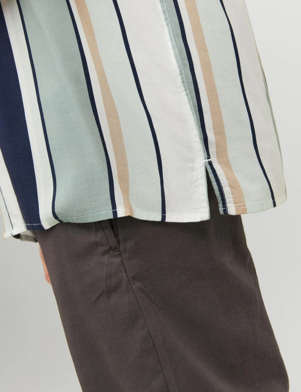 Jack & Jones Striped Revere Oxford Shirt 6 Jack & Jones Striped Revere Oxford Shirt - Image 6