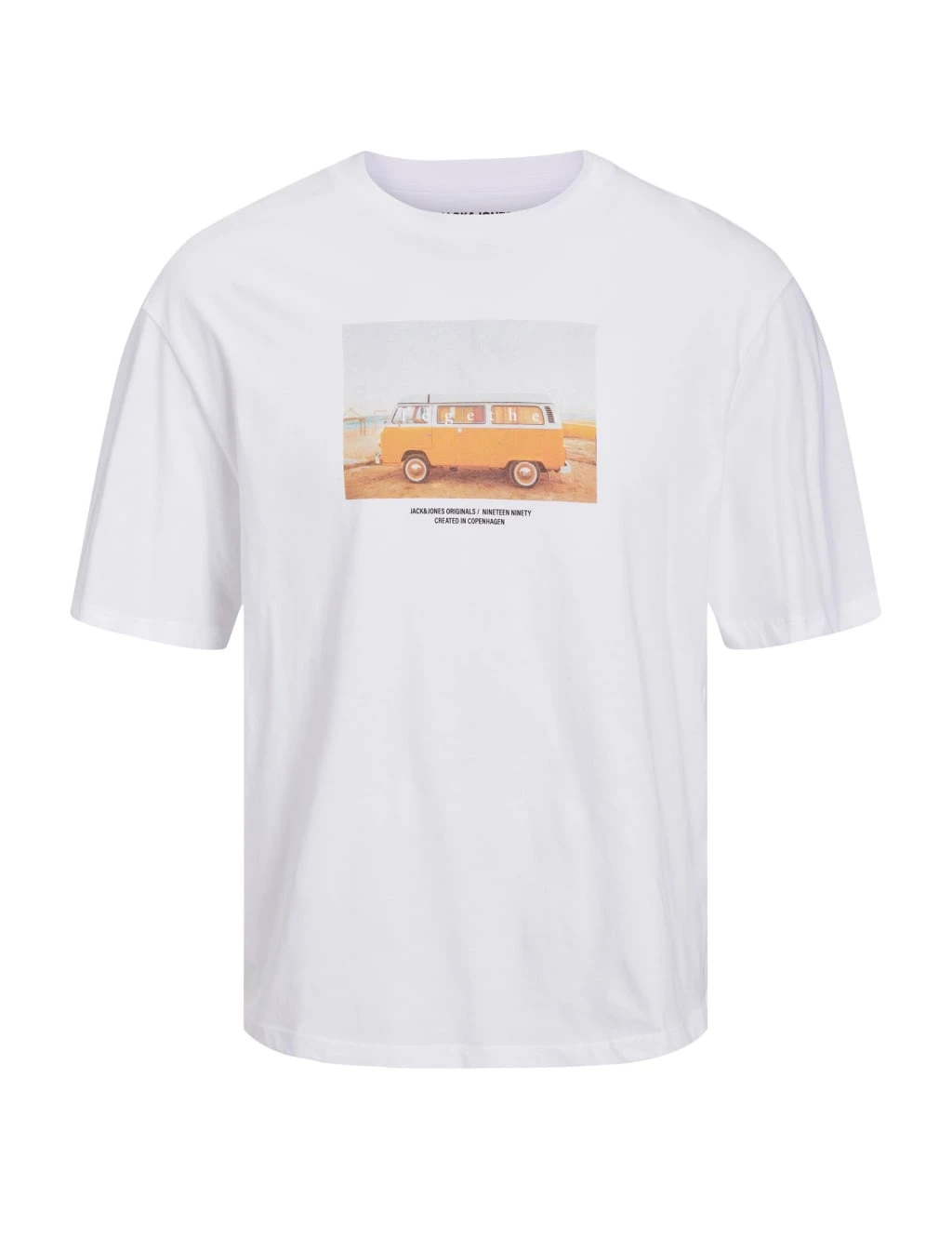 Jack & Jones Pure Cotton Photo Graphic Crew Neck T-Shirt 2 Jack & Jones Pure Cotton Photo Graphic Crew Neck T-Shirt - Image 2