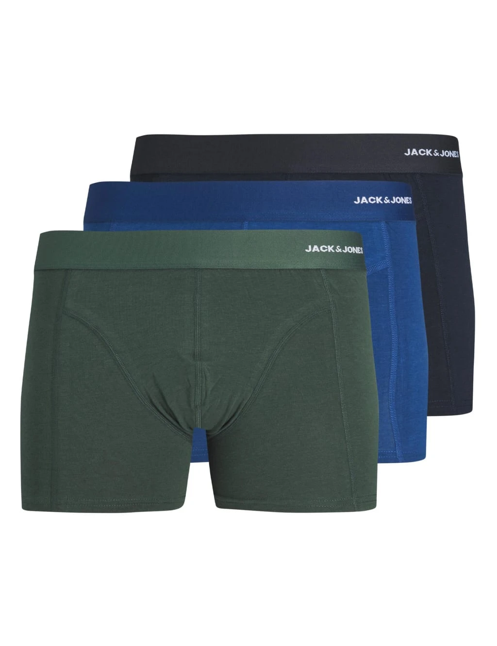 Jack & Jones 3pk Bamboo Blend Trunks 1 Jack & Jones 3pk Bamboo Blend Trunks