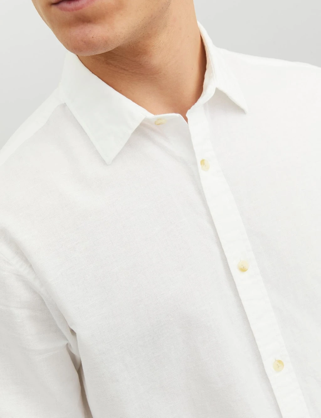 Jack & Jones Cotton Rich Striped Oxford Shirt 6 Jack & Jones Cotton Rich Striped Oxford Shirt - Image 6