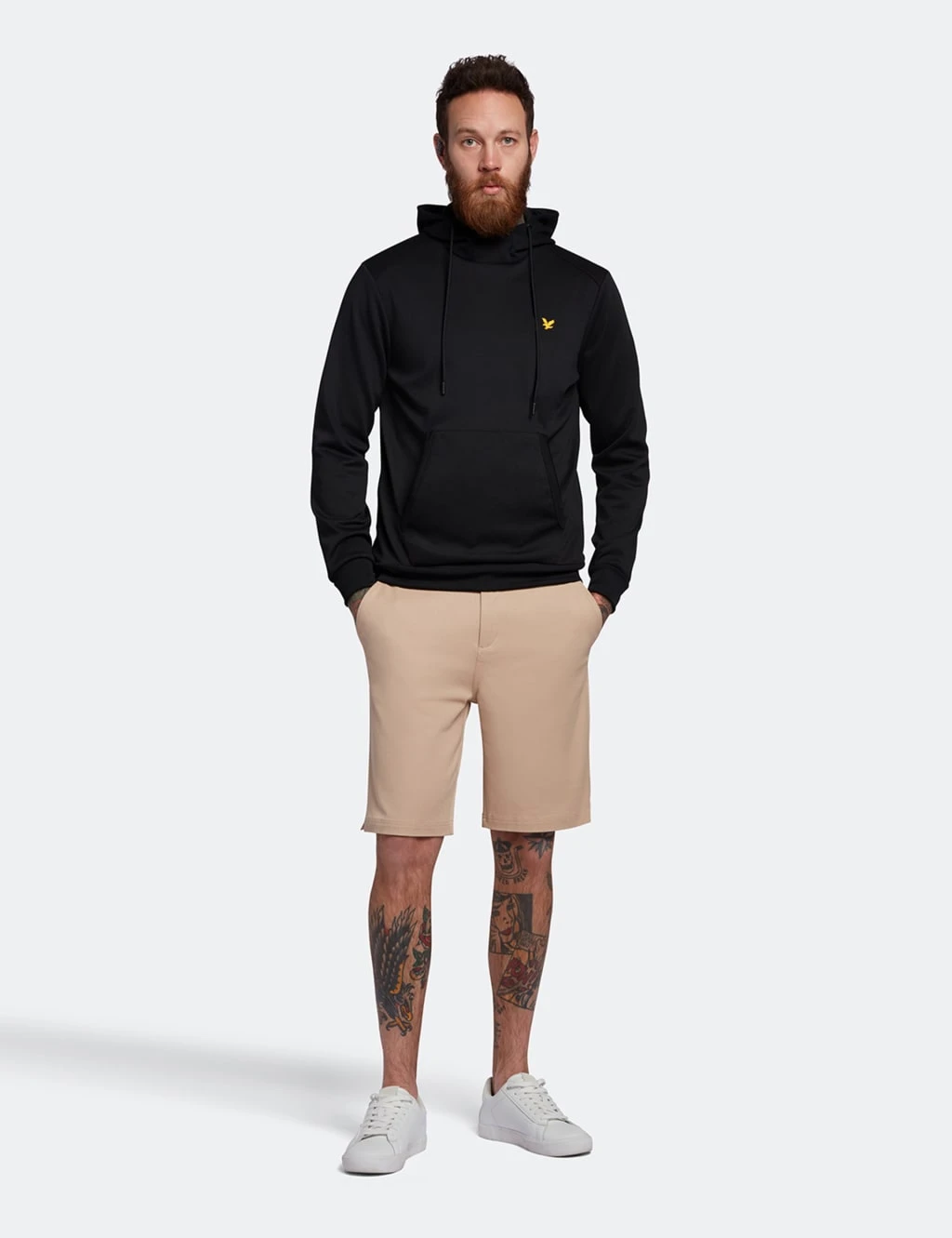 Lyle & Scott Elasticated Waist Chino Shorts 2 Lyle & Scott Elasticated Waist Chino Shorts - Image 2