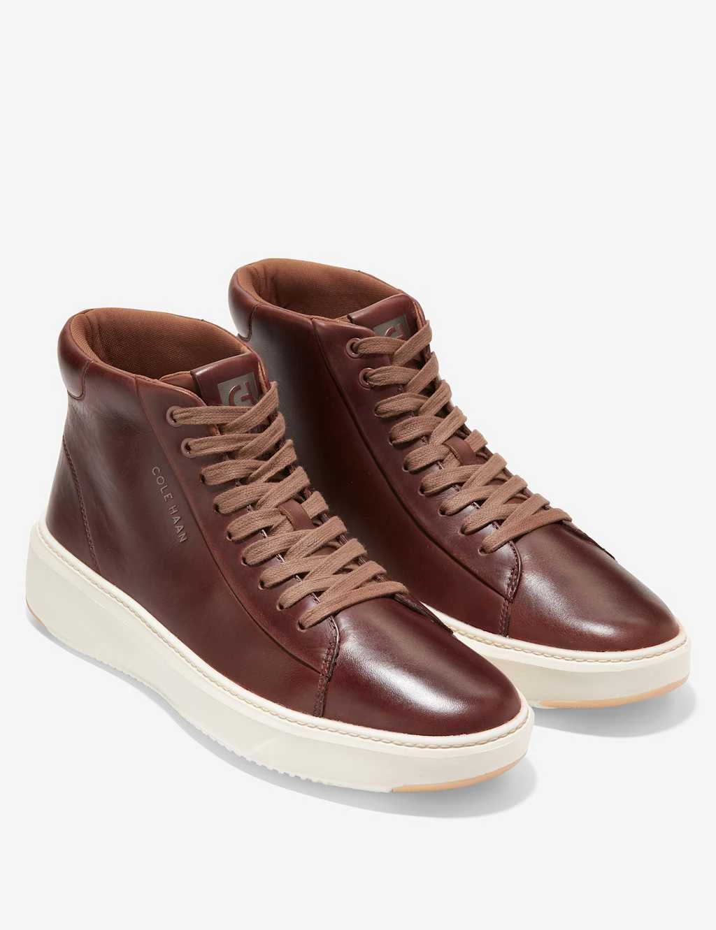 Cole Haan Grandpro Topspin Leather Lace-Up Trainers 2 Cole Haan Grandpro Topspin Leather Lace-Up Trainers - Image 2