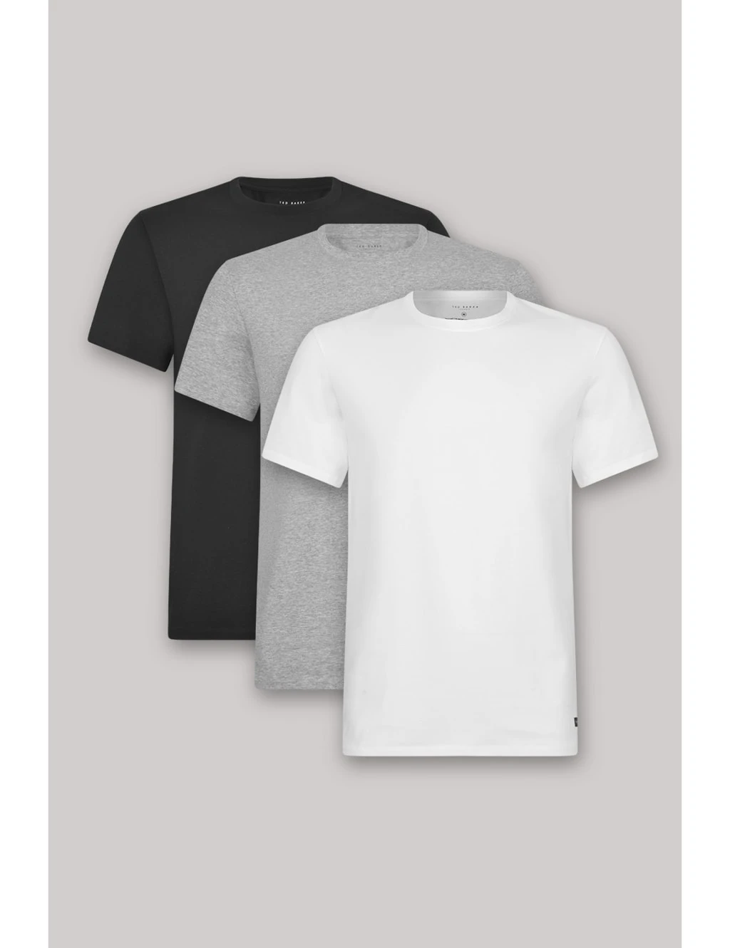 Ted Baker 3pk Cotton Rich Crew Neck T-Shirts 1 Ted Baker 3pk Cotton Rich Crew Neck T-Shirts